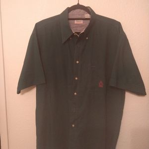 Bugle boy company button up Forrest green size large